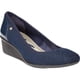 thumbnail image 2 of Zapato Anne Klein Wisher Wedge Pump para Mujer Azul Marino, 2 of 5