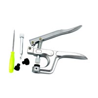 Bothyi - Herramienta De Perforación De Prensa De Cierre De Botón A Presión Para Chaquetas Vaqueras T3 T5 T8 Alicates A Presión