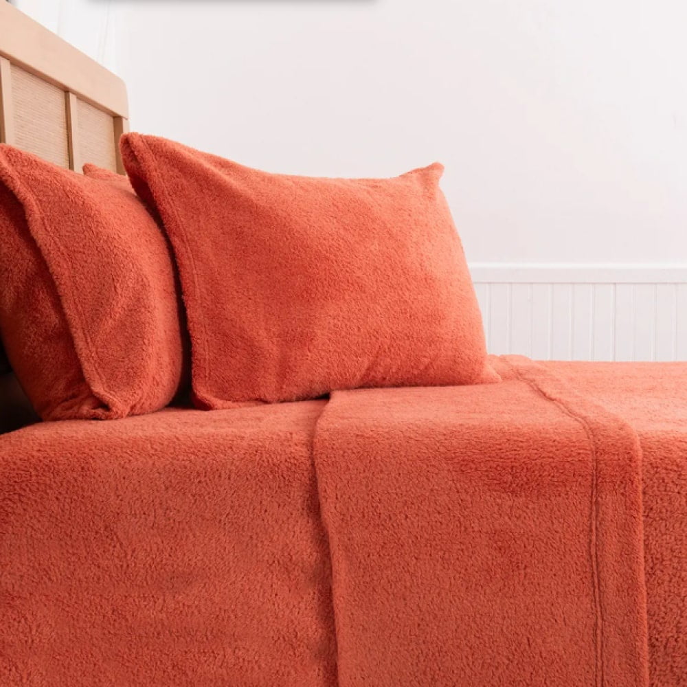 Mashini - Sábana Sherpa Lisa 2 Plazas Terra