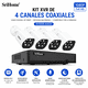 thumbnail image 5 of Kit XVR SriHome NVS008 4 Cámaras AH034 1080P con Audio y Visión Nocturna a Color, 5 of 6