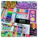 thumbnail image 2 of Set kit de arte dibujo full lápices para colorear pack artistico navidad 100 pcs, 2 of 10