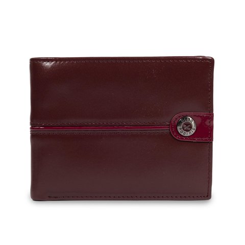 Billetera Invictus 576 Rojo/Negro Gino Rodinis