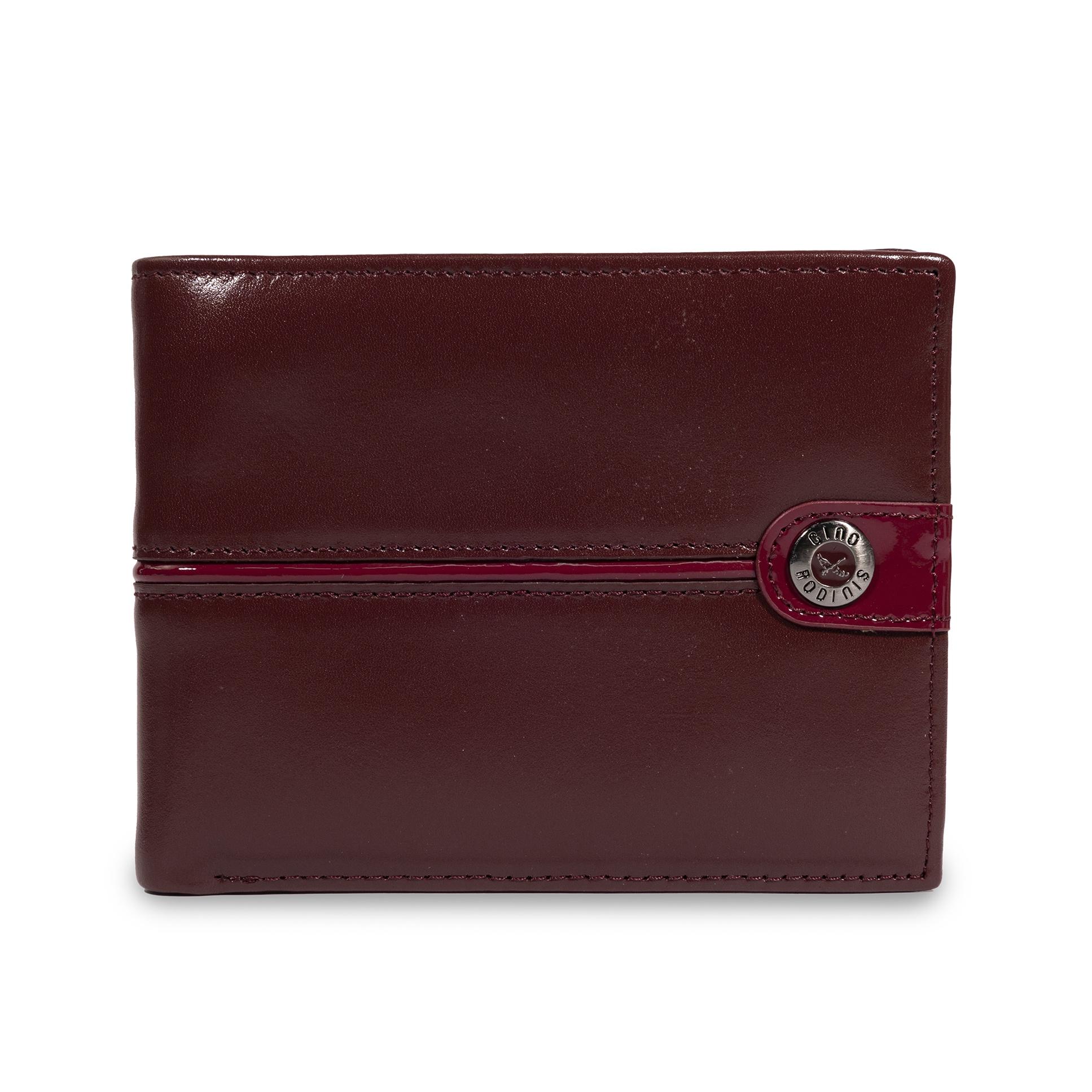 Billetera Invictus 576 Rojo/Negro Gino Rodinis