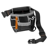 Ioensy - Organizador De Bolsa De Almacenamiento De Herramientas Para Cinturón De Cintura Para Carpinteros Multiusos Gris Duradero