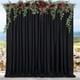 thumbnail image 1 of Cortinas De Fondo 152x244cm Poliéster 2 Paneles Negro, 1 of 3