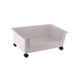 thumbnail image 1 of Caja De Archivos Con Ruedas Contenedor De Almacenamiento De Gran Tamaño Para Armario Oficina Habitación De Niños Blanco L, 1 of 5