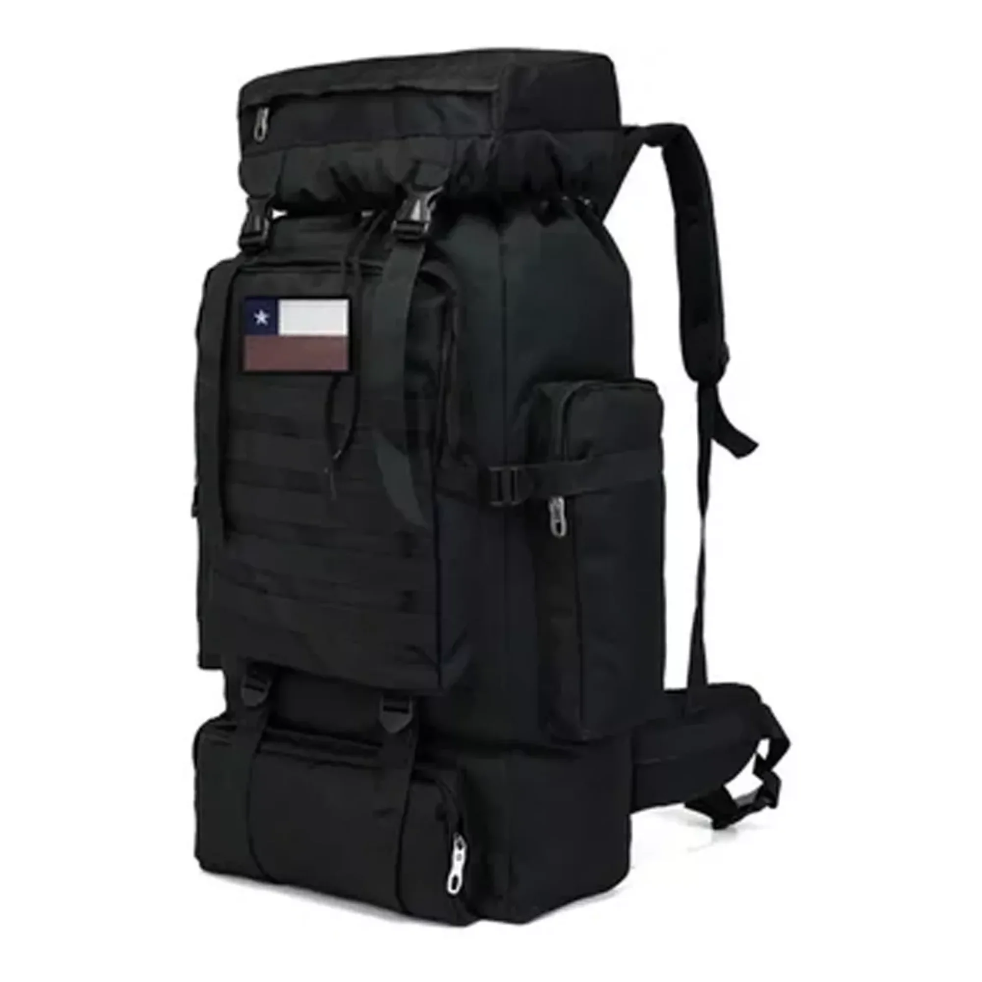 Center Web - Mochila De Viaje De 70 Lts Negro