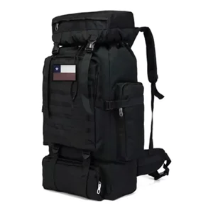 Center Web - Mochila De Viaje De 70 Lts Negro