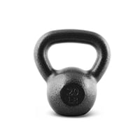 Kettlebell Cap Barbell De Hierro Fundido Negro De 9 Kg