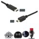 thumbnail image 1 of Cable USB-C ienza para Blue Yeti/Snowball iCE negro, 1 of 6