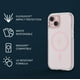thumbnail image 3 of Funda Tech21 Evo Crystal Rosa para iPhone 15 con MagSafe, 3 of 3