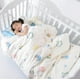 thumbnail image 3 of Juego de 3 piezas de algodón bebé Ropa de cama juego de sábanas funda de edredón funda de almohada Palabras oso, 3 of 3