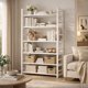 thumbnail image 1 of Organizador Estante Living Libro 80x30x174cm Multifuncional Color Blanco, 1 of 6
