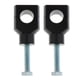 thumbnail image 4 of Abrazadera Negra De Elevadores De Manillar De 1 Pulgada Para Fatboy Sportster Touring, 4 of 5