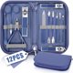 thumbnail image 1 of Set Manicure BLESWIN 12 Piezas Acero Inoxidable Estuche, 1 of 3