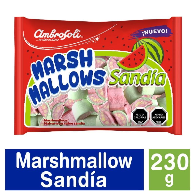 Marshmallow Sandia 230 g Ambrosoli
