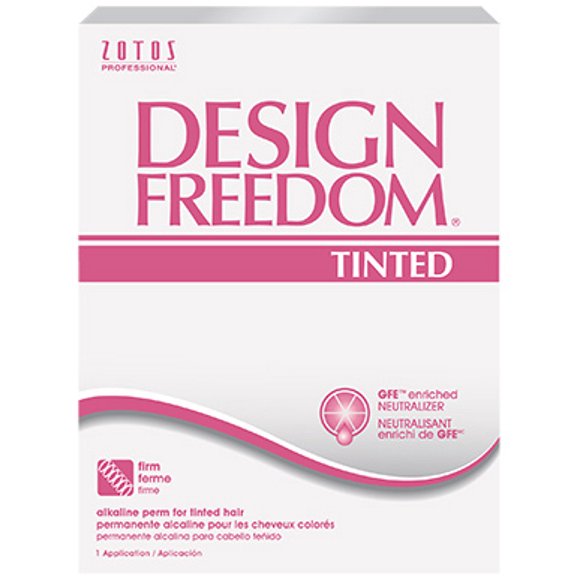 Alcalina alcalina teñida Perm Zotos Design Freedom