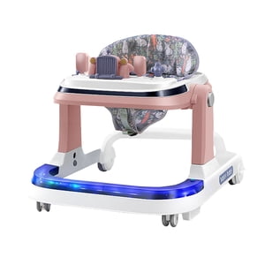 Mundo Online - Caminadora Andador Bebe Camion Musical Anticaida Stylish Rosado