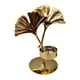 thumbnail image 1 of Candeler Single Head Metal Candlestick Para Comedor Aniversario De La Casa Ginkgo Forma, 1 of 5