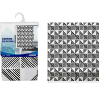 Genérico - Cortinas Baño Tela Impermeable 180X180