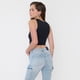 thumbnail image 2 of Peto Mujer Cut Out Frontal Sin Mangas Negro Corona, 2 of 5