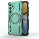 thumbnail image 3 of Funda FOXDOCK para Samsung Galaxy A55 , magnética, resistente a golpes, con soporte, unisex, carga inalámbrica, 3 of 4