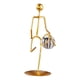 thumbnail image 4 of Figuras De Bolas De Cristal Con Adornos De Soporte De Metal Para Mesa, Oficina, Dormitorio, Estilo C, 4 of 5