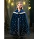 thumbnail image 3 of Elsa Princess Blue de Cape Hulaha para niñas pequeñas de 2 a 4 años, 3 of 6