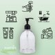 thumbnail image 2 of Botellas con bomba Earth's Essentials 500 ml recargables (paquete de 2), 2 of 7