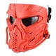 thumbnail image 2 of Máscara Táctica Guardia Casco Protección Ocular De Cara Completa Para Caza Rojo Gris, 2 of 5