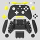 thumbnail image 2 of Funda AARONMEI Xbox One Slim Negro Amarillo, 2 of 3