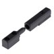 thumbnail image 3 of 3.8 "Bisagra Aluminio Gabinete De Soldadura Puerta Engrasable Trailer Portón Trasero Negro, 3 of 5