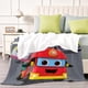 thumbnail image 4 of Super Rescate de Bomberos anti-pilling, suave, ligera, esponjosa y acogedora de lujo para hogar y cocina – Perfecta para niños y adultos,100X80cm, 4 of 6