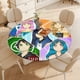 thumbnail image 4 of Funneh Krew theme Fitted Round Tablecloths Elastic Edged Table Covers Waterproof Table Cloth For Kitchen Holiday Party Tables Decor 120cm, 4 of 6