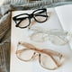 thumbnail image 2 of Montura grande para gafas con protección contra la luz azul Monturas para gafas de varios estilos Protección ocular para ordenador Lentes planas, 2 of 5