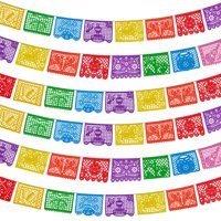Banners Para Fiestas Lctevvn, Papel Picado, 108 Pies