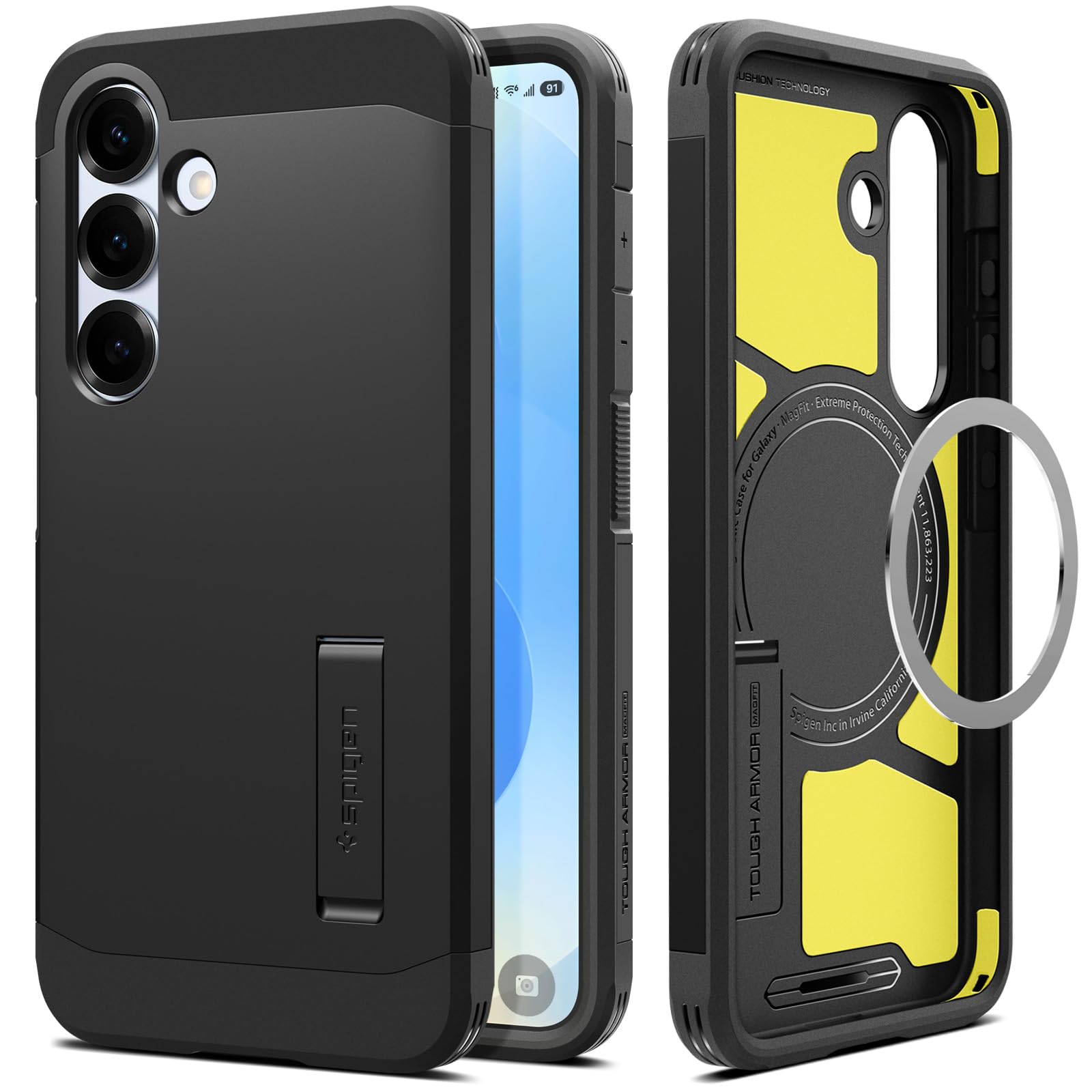 Funda Spigen Tough Armor (Ai) Magfit Para Samsung Galaxy S25