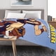 thumbnail image 5 of El Show de Ren y Stimpy anti-pilling, suave, ligera, esponjosa y acogedora de lujo para hogar y cocina – Perfecta para niños y adultos, 100 x 150 cm, 5 of 6