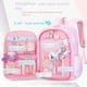 thumbnail image 3 of Waterproof Rainbow Schoolbag Student Girls Children's Princess Refrigerator Door Backpack Spine Protector Shoulder Bags Cute, 3 of 3