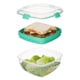 thumbnail image 2 of Hermético Para Ensalada + Sandwich 1.63 Litros Plástico 1 Piezas Surtido, 2 of 5