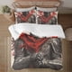 thumbnail image 1 of The Mandalorian 3-Piece Bedding Set For Kids Boys Girls Adult Cartoon Warm Cute Fashion Holiday Present Gift Bed Sheets, 1 of 5