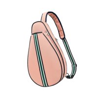 Ioensy - Bolsa De Tenis Portátil Con Correa Ajustable Bolsa De Squash Bolsa De Bádminton Para Hombres Y Mujeres