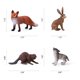 thumbnail image 4 of Figuras de juguete UANDME Forest Animals Babies 16 piezas para niños, 4 of 7