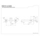 thumbnail image 2 of Grifo de baño de montaje en pared Kingston Brass Metropolitan, 2 of 2