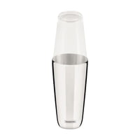 Coctelera Boston Tramontina En Acero Inoxidable Y Tapa De Vidrio 700 Ml
