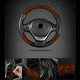 thumbnail image 3 of Funda Volante Auto Antideslizante Cosida Luxury, 3 of 3