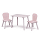 thumbnail image 4 of Set juego de mesa y organizador infantil rosa Delta Children, 4 of 4