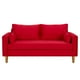 thumbnail image 1 of Sofa Sky 3C Felpa 04 Rojo, 1 of 5