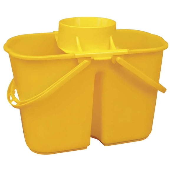 BALDE ESTRUJADOR MOPA HÚMEDA 16 L AMARILLO