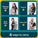 thumbnail image 2 of Portabebés Safety, primer recién nacido a niño pequeño, 3,2 a 14,5 kg, 4 en 1, 2 of 9